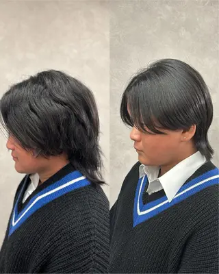 メンズ TENELE所属・チバ タクミのヘアスタイル