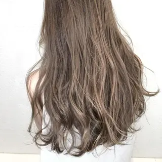 ロング ボブスタイル/ 透明感カラー/八幡のヘアスタイル