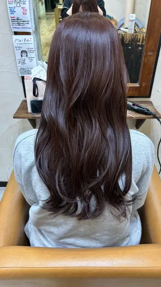 ロング カラー ブリーチカラー🎀 Himariのヘアスタイル