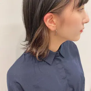 ショート カラー ヘアアレンジ 【代表】 たき〜のヘアスタイル