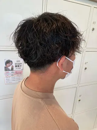 パーマ メンズ 山田 ひかりのヘアスタイル