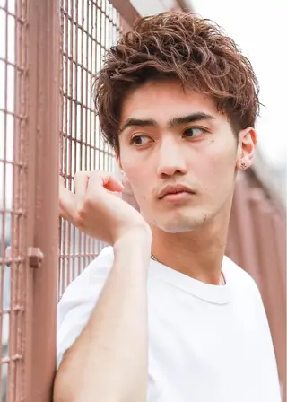 ショート ✨ブリーチなし透明感 池袋 水野のヘアスタイル