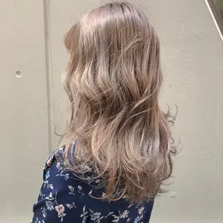ミディアム カラー 韓国ヘア 店長NEGIのヘアスタイル