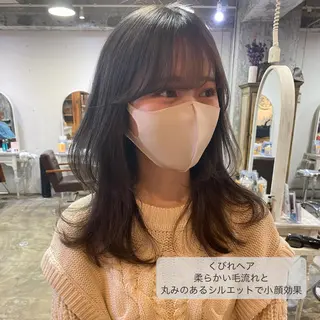 セミロング カラー Pia ツボイ ケイタのヘアスタイル