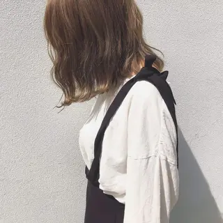 ミディアム カラー マンツーマン半個室 tamuraのヘアスタイル