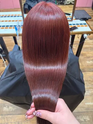 カラー ブリーチ/パーマ ♡MIYUU♡横浜のヘアスタイル