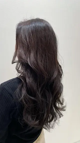 ロング パーマモデル募集🌈 森脇帆南のヘアスタイル