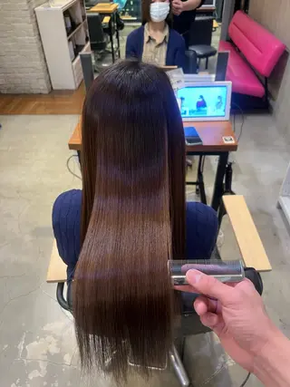 ロング カラー ✨縮毛矯正/髪質改善 錦糸町/松坂拓馬のヘアスタイル