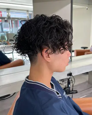 パーマ メンズ 京都駅メンズカット/ パーマ/Keigoのヘアスタイル