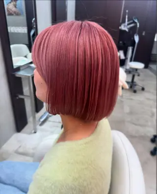 ショート カラー 美髪透明感🫧三澤 廉 M.SLASHのヘアスタイル
