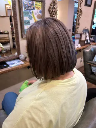 ショート カラー 🫧🍋ダブルカラー 🍋mizuhoのヘアスタイル