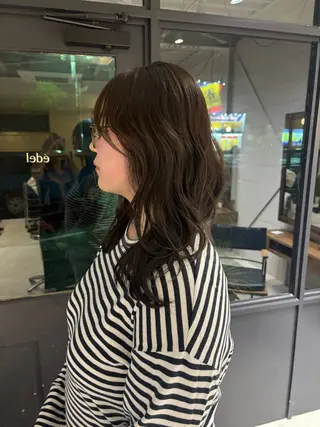 セミロング エデル所属・⠀ hinaのヘアスタイル