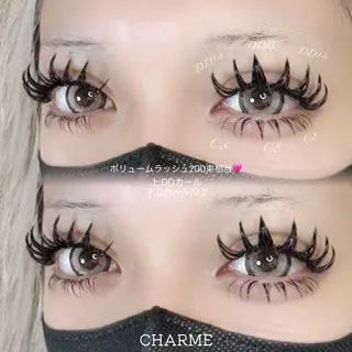 マツエク・マツパ CHARME .maayaのマツエク・マツパデザイン