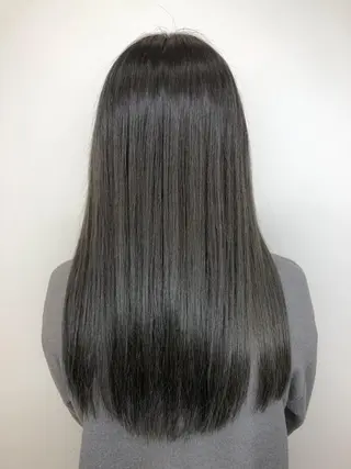 セミロング カラー 【透明感、艶髪】西村 有司のヘアスタイル
