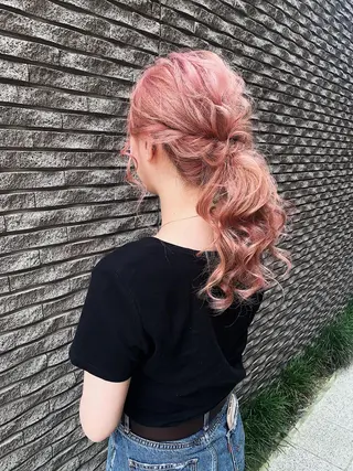 ロング 京都最安価エクステ muuka🦋のヘアスタイル