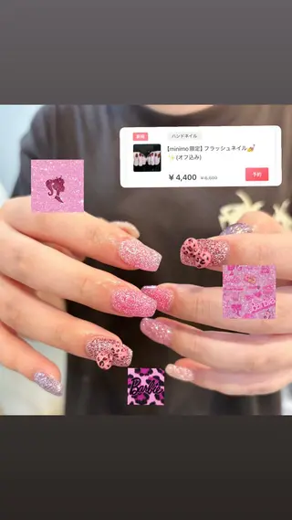 ネイル meRK hinaのマツエク・マツパデザイン