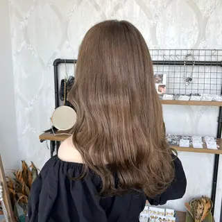 ロング カラー カットモデル✂️ ゆうかのヘアスタイル
