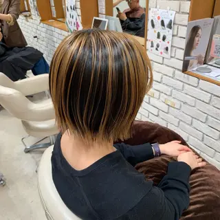ミディアム 宮本 季奈のヘアスタイル