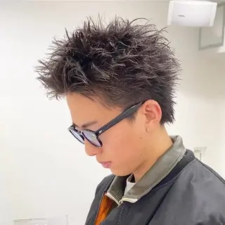 メンズ men's特化 値段以上の仕上がりにのヘアスタイル