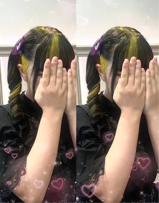 ロング ヘアメ/お呼ばれﾍｱ /横浜/nozomiのヘアスタイル