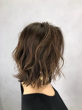 ミディアム カラー ‎🤍 Ayaka‎🤍のヘアスタイル