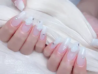 ネイル M🌷nail 長さだし専門店のネイルデザイン