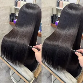 ロング F Beauty表参道所属・髪質改善/縮毛矯正/ レイヤーカット/ガブのヘアスタイル