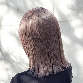 ミディアム 透明感カラー / Rio👶🏻💞のヘアスタイル