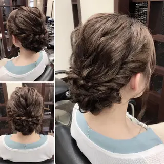 ロング ヘアアレンジ 沢田 瞳のヘアスタイル