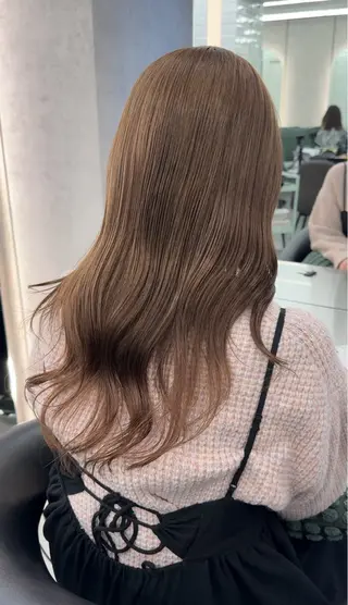 ロング カラー レイヤー&カラー 人気美容師倉崎涼のヘアスタイル