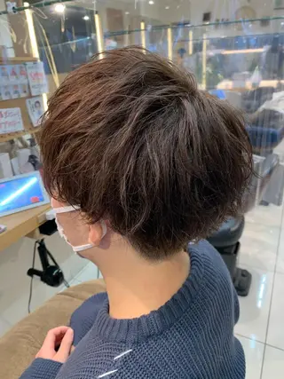 ショート メンズ 透明感カラー/ レイヤー /ソラのヘアスタイル