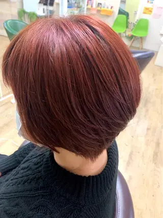 ショート カラー 佐藤天斗 /スタイリストのヘアスタイル