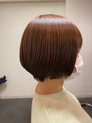 ショート カラー TELA HAIR 岩槻 高梨のヘアスタイル