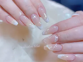 ネイル ネイルサロンエクラ 🫧Shizukaのネイルデザイン