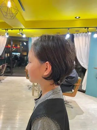 ショート 末石 智のヘアスタイル