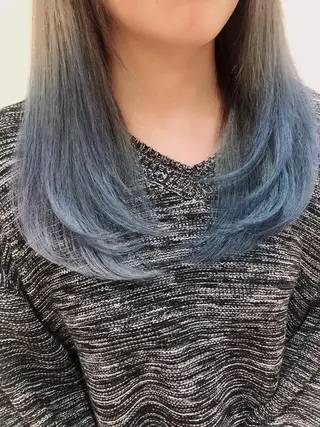 セミロング 縮毛矯正・髪質改善 ❣️三浦正也のヘアスタイル