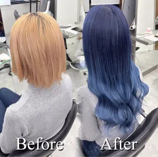 ショート カラー 絶対可愛い宣言💝横 浜エクステみさき🪄のヘアスタイル