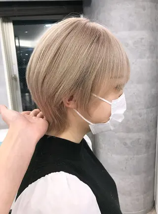 ショート ケアブリーチ🌟 ♢WATARU♢のヘアスタイル