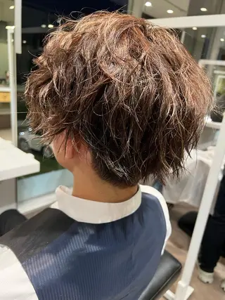 パーマ メンズ NAGONSTYLE 高塩知輝のヘアスタイル