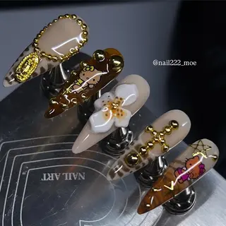 ネイル ⟡.*222⋰˚☆ MöEのネイルデザイン