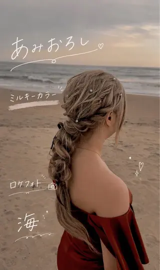 ヘアアレンジ 𓇼.⋆ 𓆉 ˖* shou shouの眉毛・アイブロウイメージ