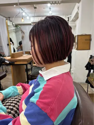 ショート カラー ayano🫧 《CIEN》のヘアスタイル