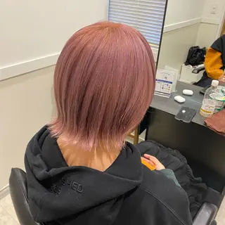 セミロング 🌼透け感カラー 🌼Rinaのヘアスタイル