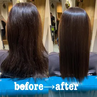 セミロング 必ず笑顔で帰っていた だきます！安田祐貴のヘアスタイル