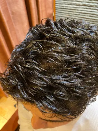 ショート 北川 竜也のヘアスタイル