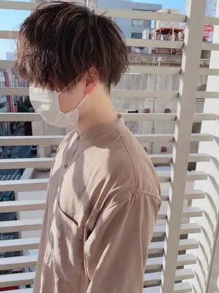 ショート ヘアアレンジ メンズ メンズZina代表 田端 麗治のヘアスタイル