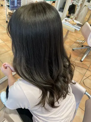 セミロング カラー めぞんどぼーて REINAのマツエク・マツパデザイン