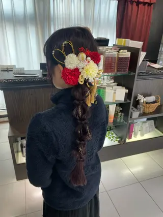 ロング 量産ヘアセット/ ヘアメAyakaのヘアスタイル