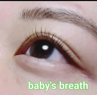 マツエク・マツパ baby's breathのマツエク・マツパデザイン