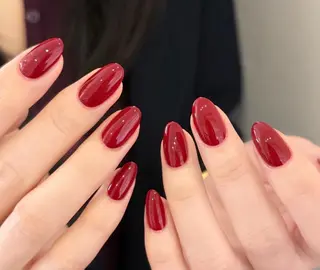 ネイル By moonネイル 🌷ワンホン/韓国風のネイルデザイン